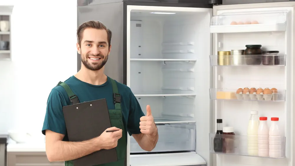 used refrigerator inspection